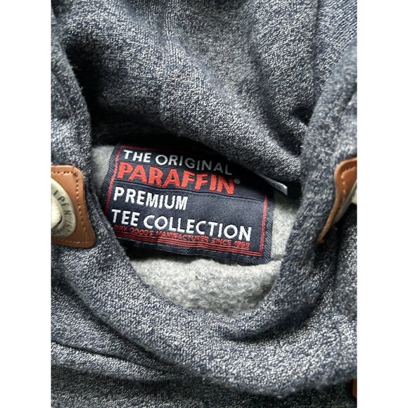 Original Paraffin Premium Tee collection hoodie sweater size Mens Small Navy - Picture 3 of 7